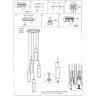 Подвес LIGHTSTAR CILINO 756057