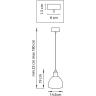 Подвес LIGHTSTAR LOFT 765013