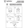 Светильник накладной LIGHTSTAR FORTE MURO 214857